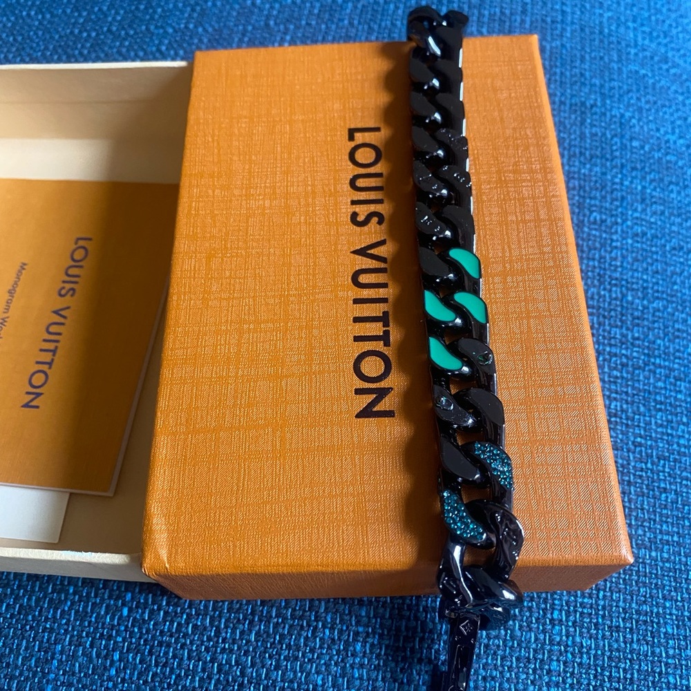 Louis Vuitton green bracelet